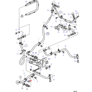 15186703 топливный шланг Volvo Penta