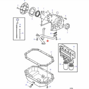 20450884 маслозаборник Volvo Penta