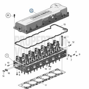 21047005 клапанная крышка Volvo Penta