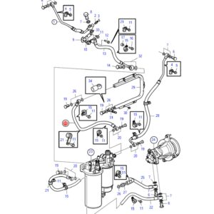 21145025 топливный шланг Volvo Penta