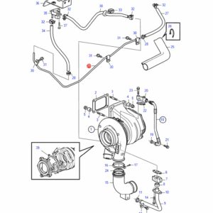 21154124 трубка Volvo Penta