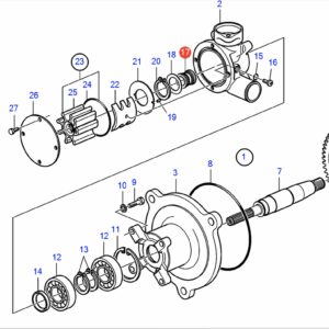 21167150 сальник Volvo Penta