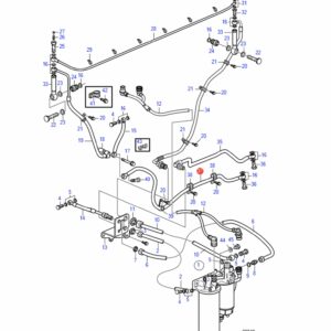 21284484 топливный шланг Volvo Penta