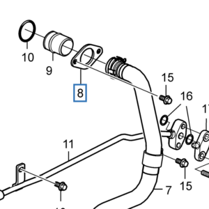 21725057 фланец Volvo Penta