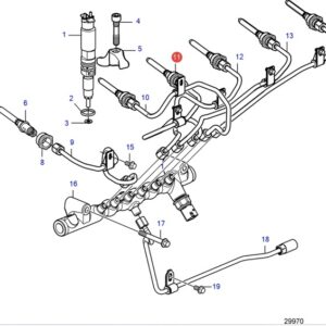 21832757 трубка Volvo Penta