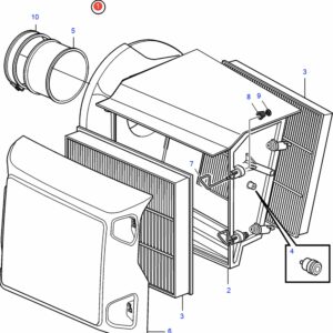 22116375 Воздушный фильтр в сборе Volvo Penta