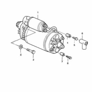 22222006 стартер Volvo Penta