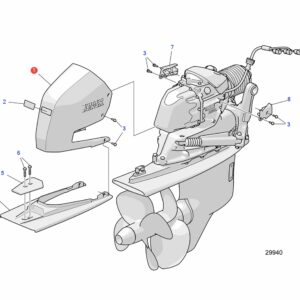 22846263 Крышка Volvo Penta