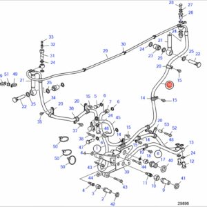23112046 топливный шланг Volvo Penta