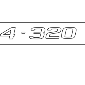 23442571 наклейка Volvo Penta