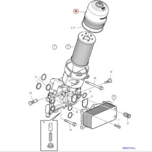 23593794 Крышка фильтра Volvo Penta