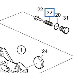 23699753 пружина Volvo Penta