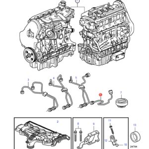 31251175 Подающий трубопровод Volvo Penta