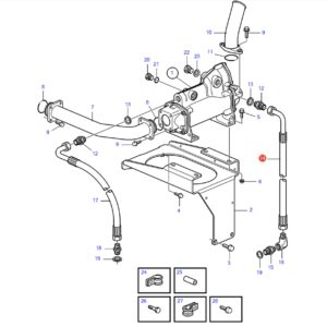 3588029 Шланг Volvo Penta
