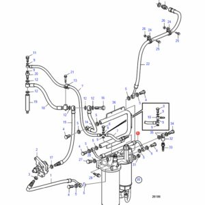 3589192 Топливный шланг Volvo Penta