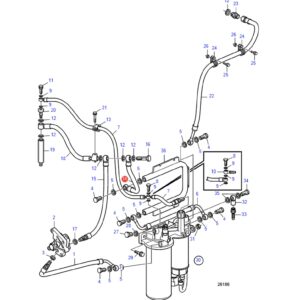 3589194 Топливный шланг Volvo Penta