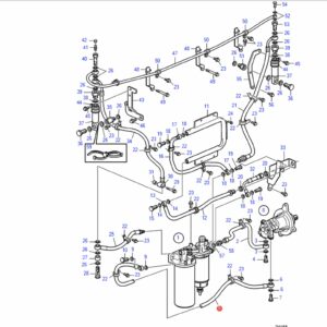 3594679 Топливный шланг Volvo Penta
