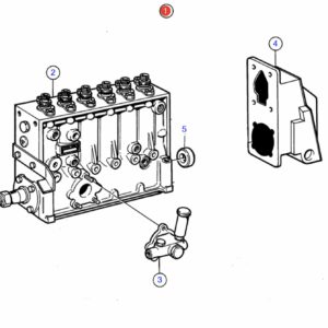 3803778 Топливный насос, восстановленный Volvo Penta