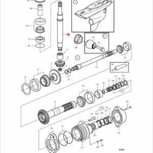 3862389 Вал Volvo Penta