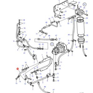 3883148 топливный шланг Volvo Penta
