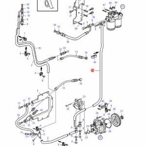 3883152 топливный шланг Volvo Penta