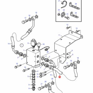 3883155 топливный шланг Volvo Penta