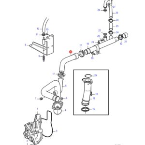 3888297 Шланг Volvo Penta