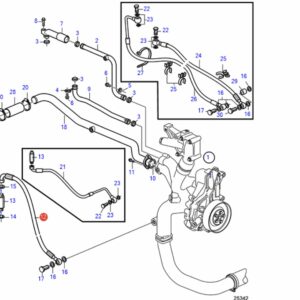 78467566 охлаждающий шланг Volvo Penta
